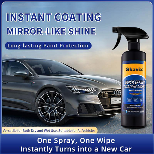 Skavix Car Coating Spray-Advanced Automobile Quick-acting Coating Agent With Dust
