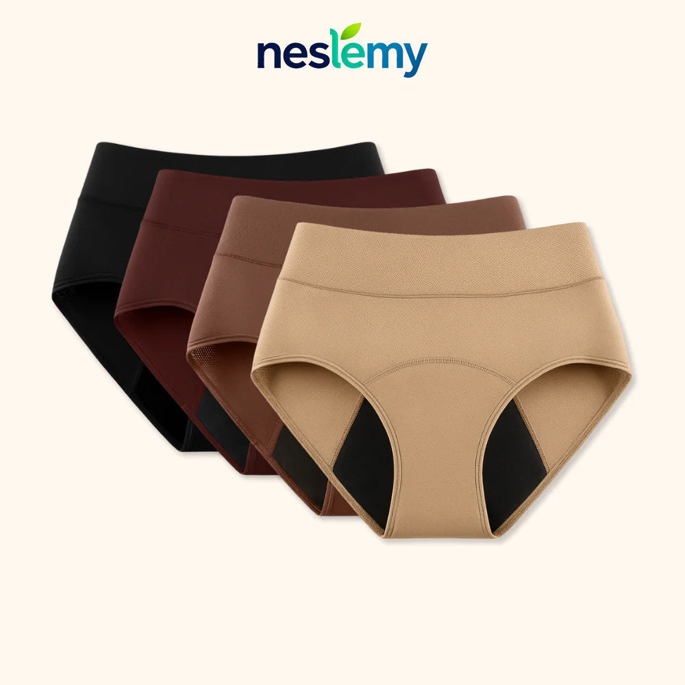 💝 New Year’s Resolution: Ultimate Comfort | NESLEMY™ Leak-Proof Underwear 4-Pack 70% OFF 🥂——The Care You Deserve in 2026.