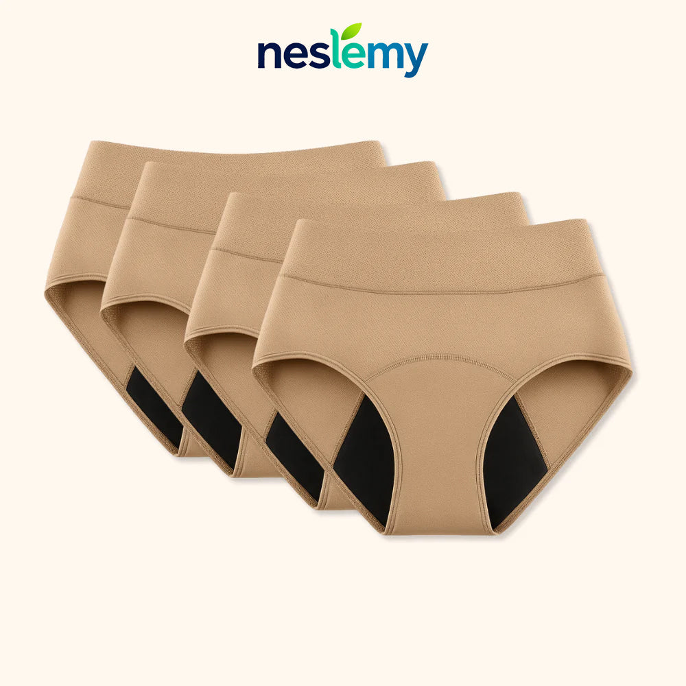 💝 New Year’s Resolution: Ultimate Comfort | NESLEMY™ Leak-Proof Underwear 4-Pack 70% OFF 🥂——The Care You Deserve in 2026.